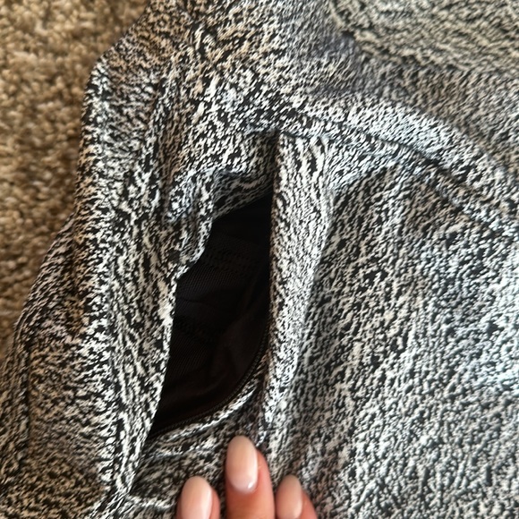 Lululemon Ready To Rulu Pant • Running Luon Spray Jacquard White Black - Picture 5 of 8